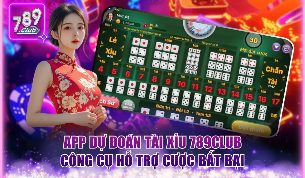 App dự đoán tài xỉu 789Club