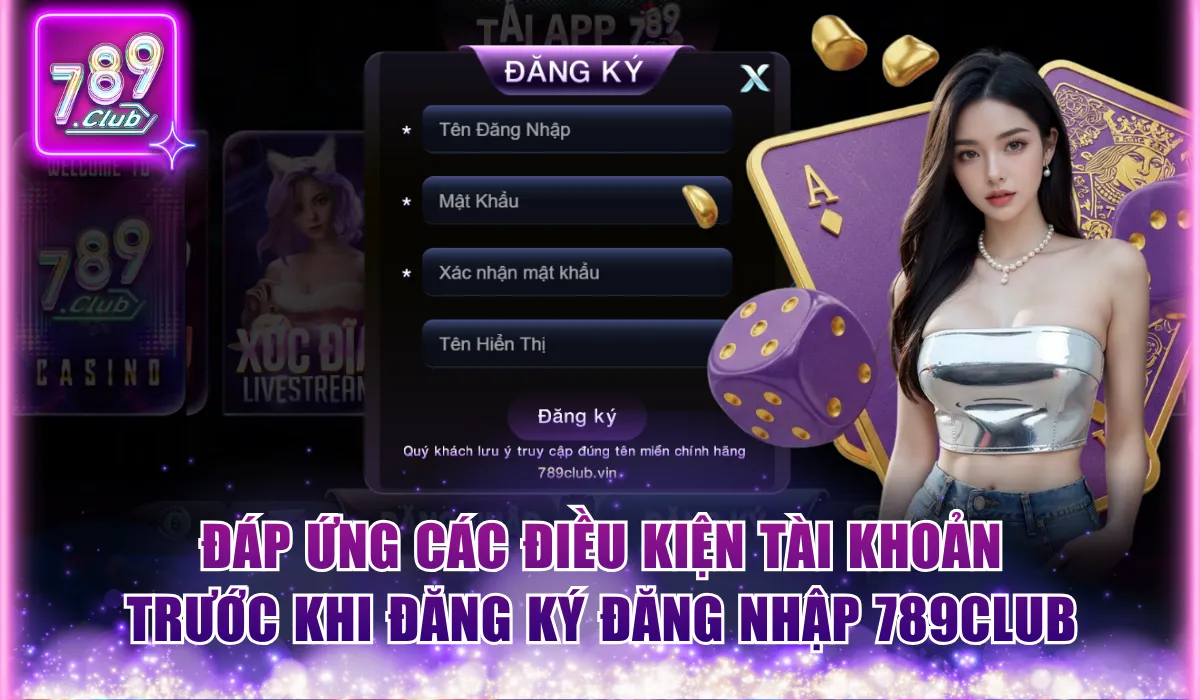 đăng ký đăng nhập 789club