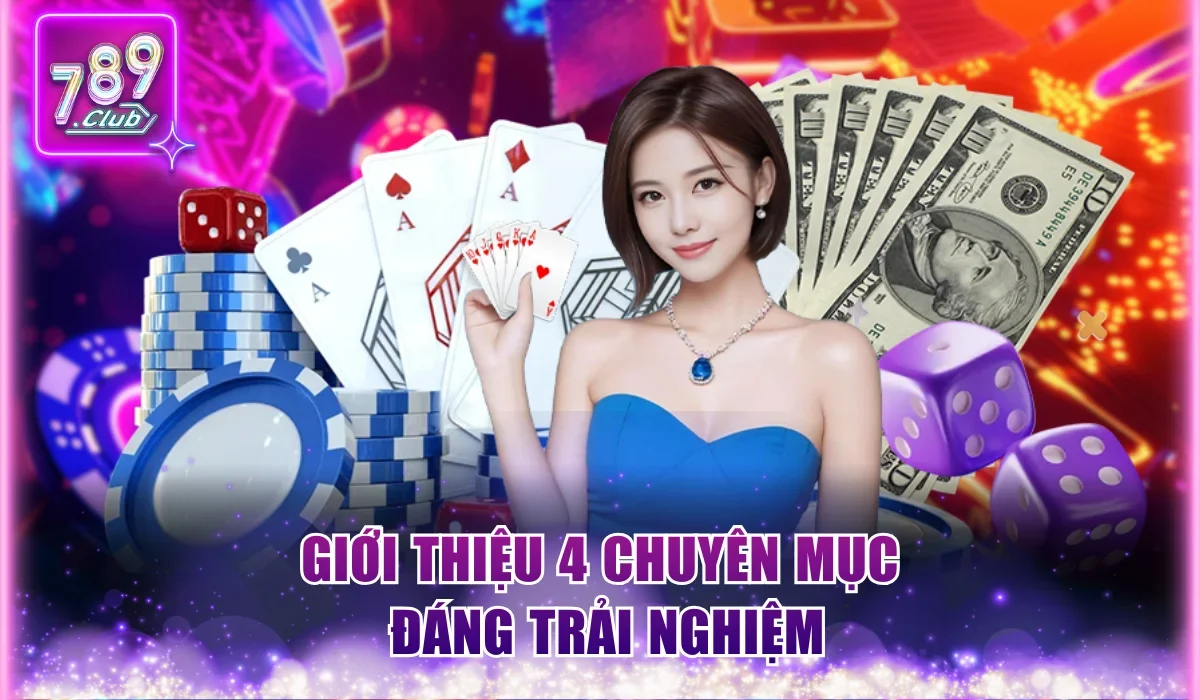 gioi thieu 4 chuyen muc dang trai nghiem