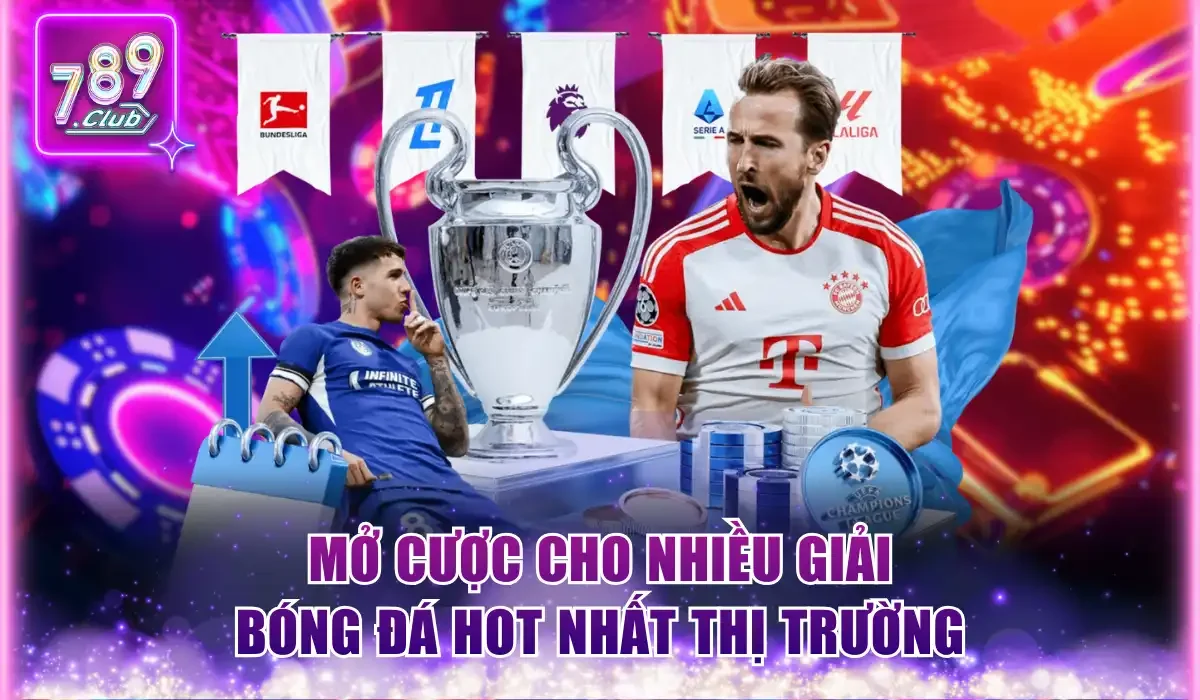 mo cuoc cho nhieu giai bong da hot nhat thi truong