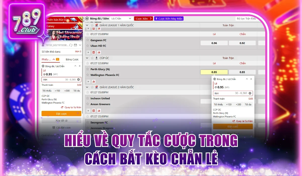 Hiểu về quy tắc cược trong cách bắt kèo chẵn lẻ
